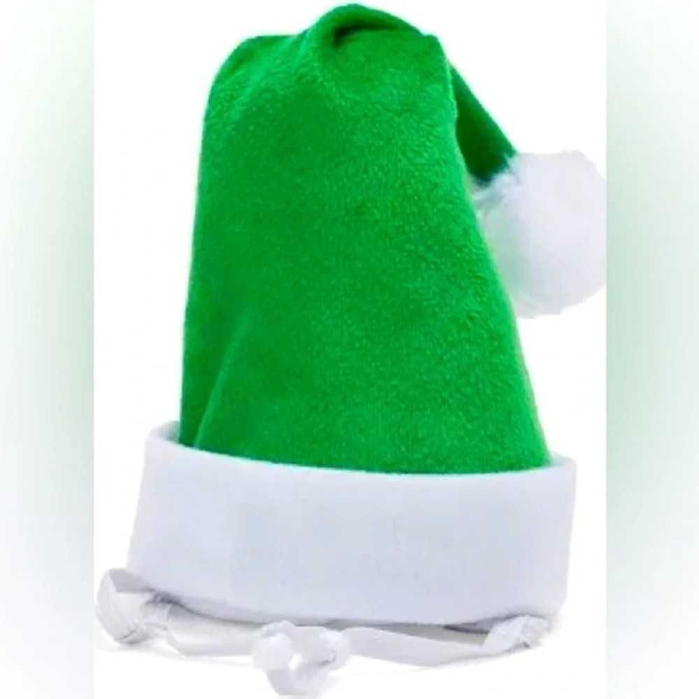 Merry Makings Green Santa Hat for Cats and Dogs, Large/X-Large